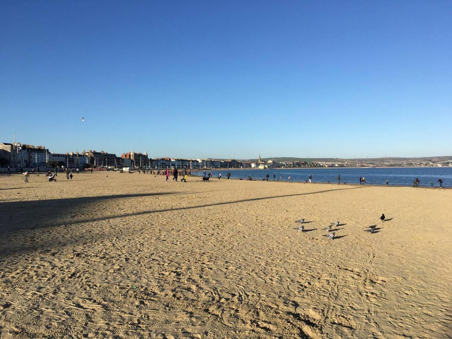 Luxurious Beach Side Flat, Central Weymouth! Apartment Exterior photo